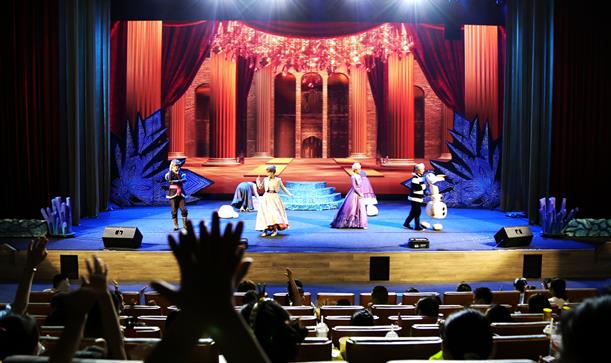 梦幻启程！《冰雪女王》儿童剧在升庵书香公园圆满上演