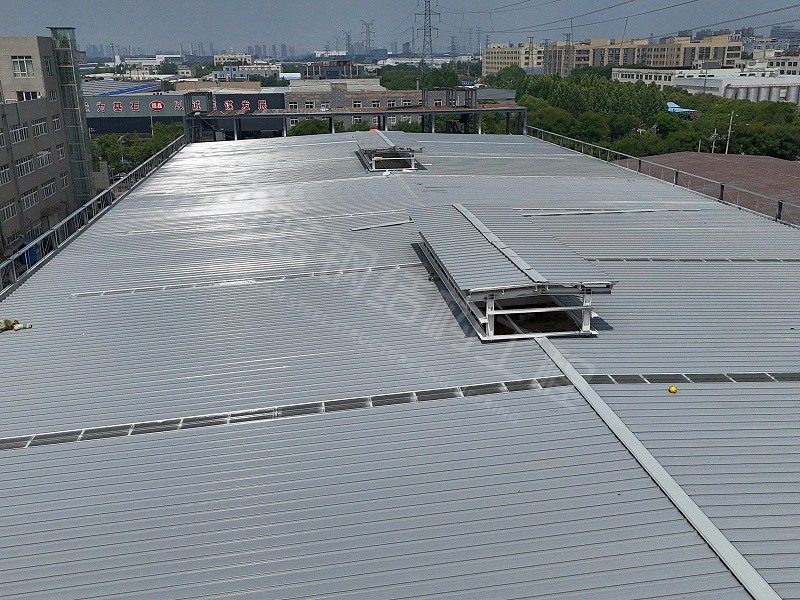 蔚蓝钢结构丨郑州德惠福钢结构厂房建造案例 蔚蓝钢结构丨郑州德惠福钢结构厂房建造案例