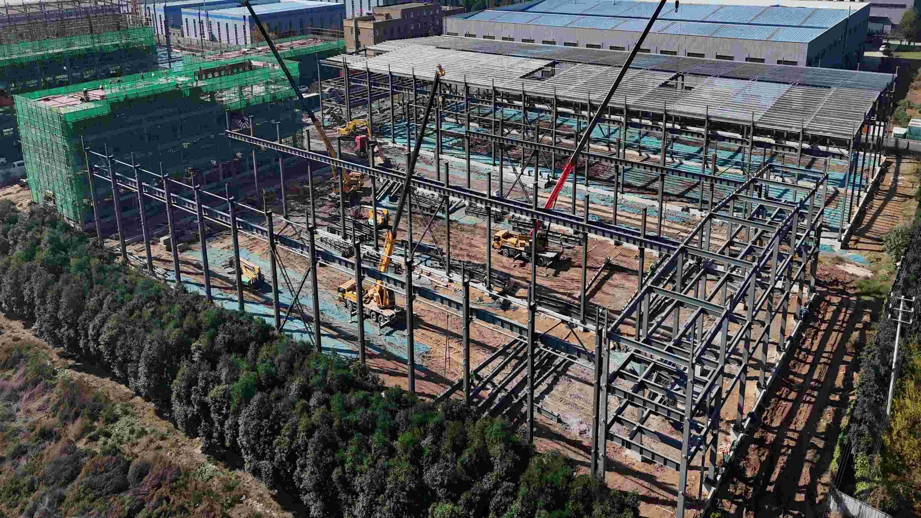 河南凯盛能源科技：1#钢结构厂房