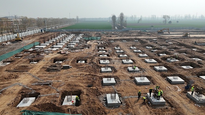 蔚蓝钢结构丨河南玛恩钢结构厂房建造案例