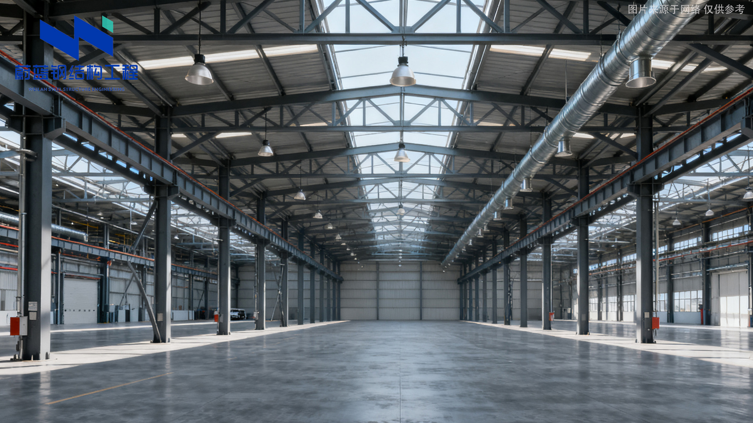 钢结构汽车配件车间