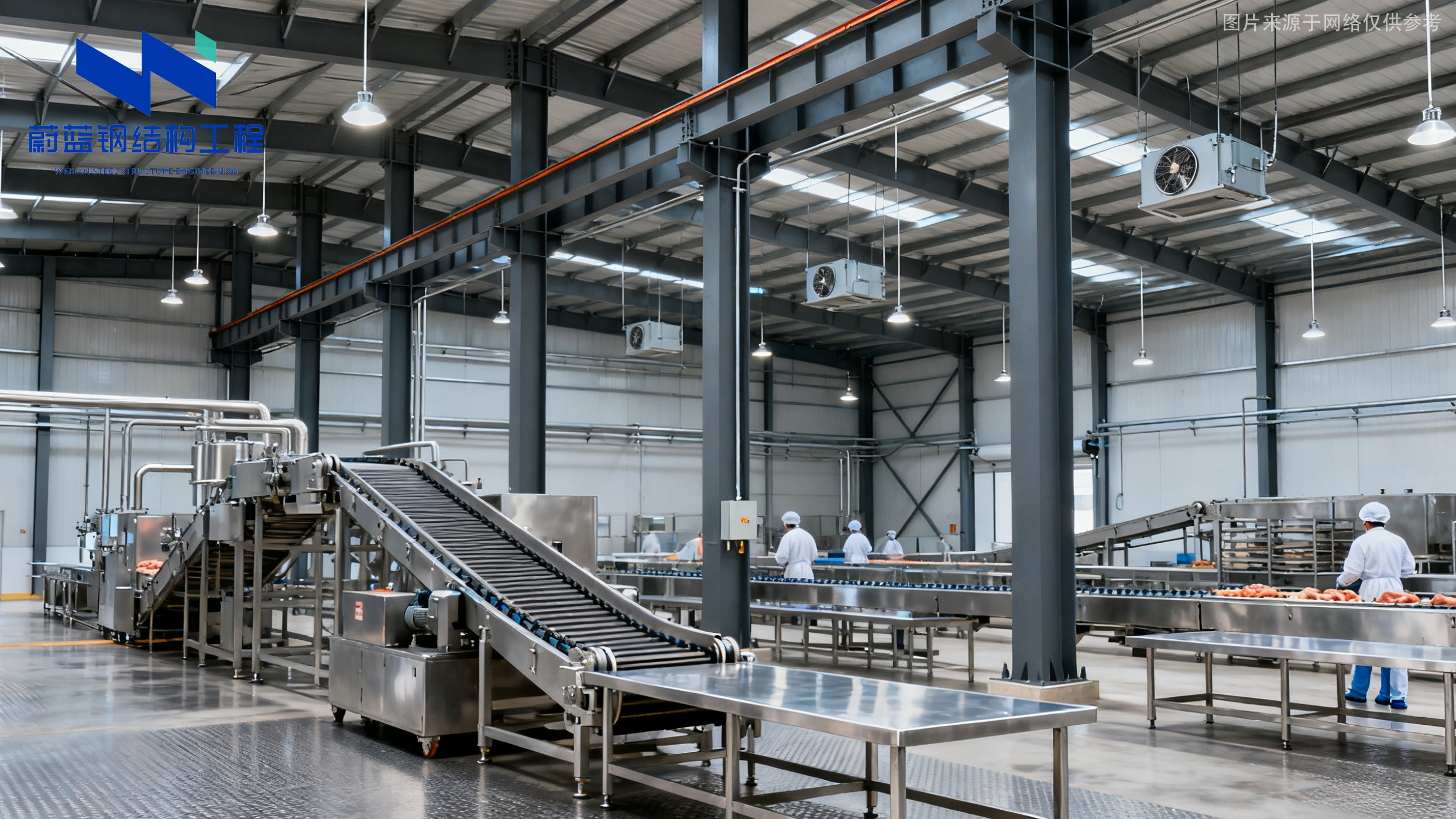 钢结构食品生产车间