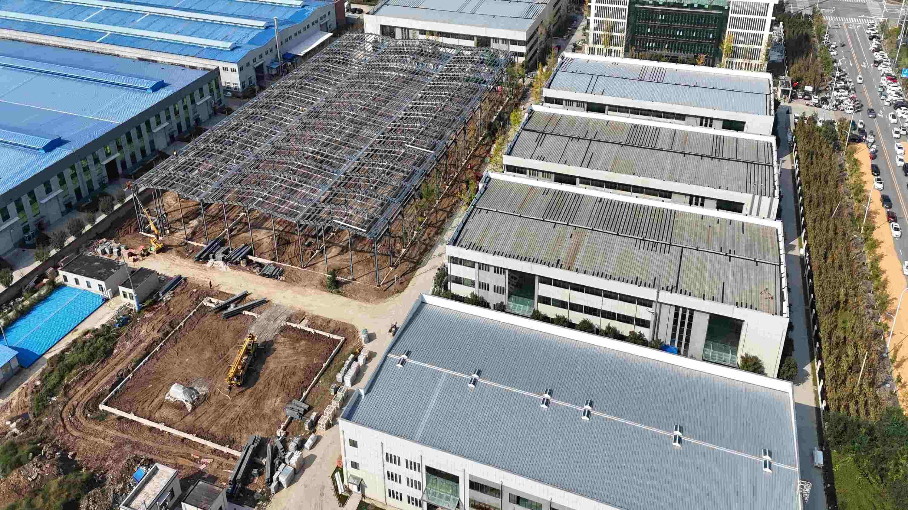 河南施美克：5#钢结构厂房