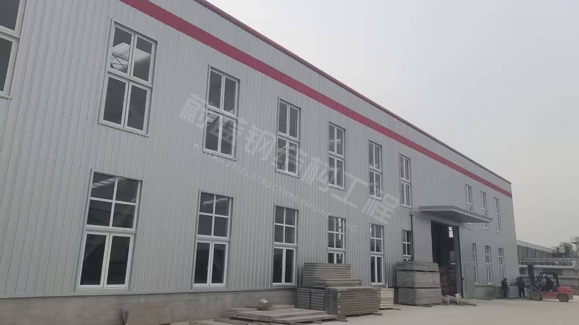 安阳鑫水源：钢结构厂房