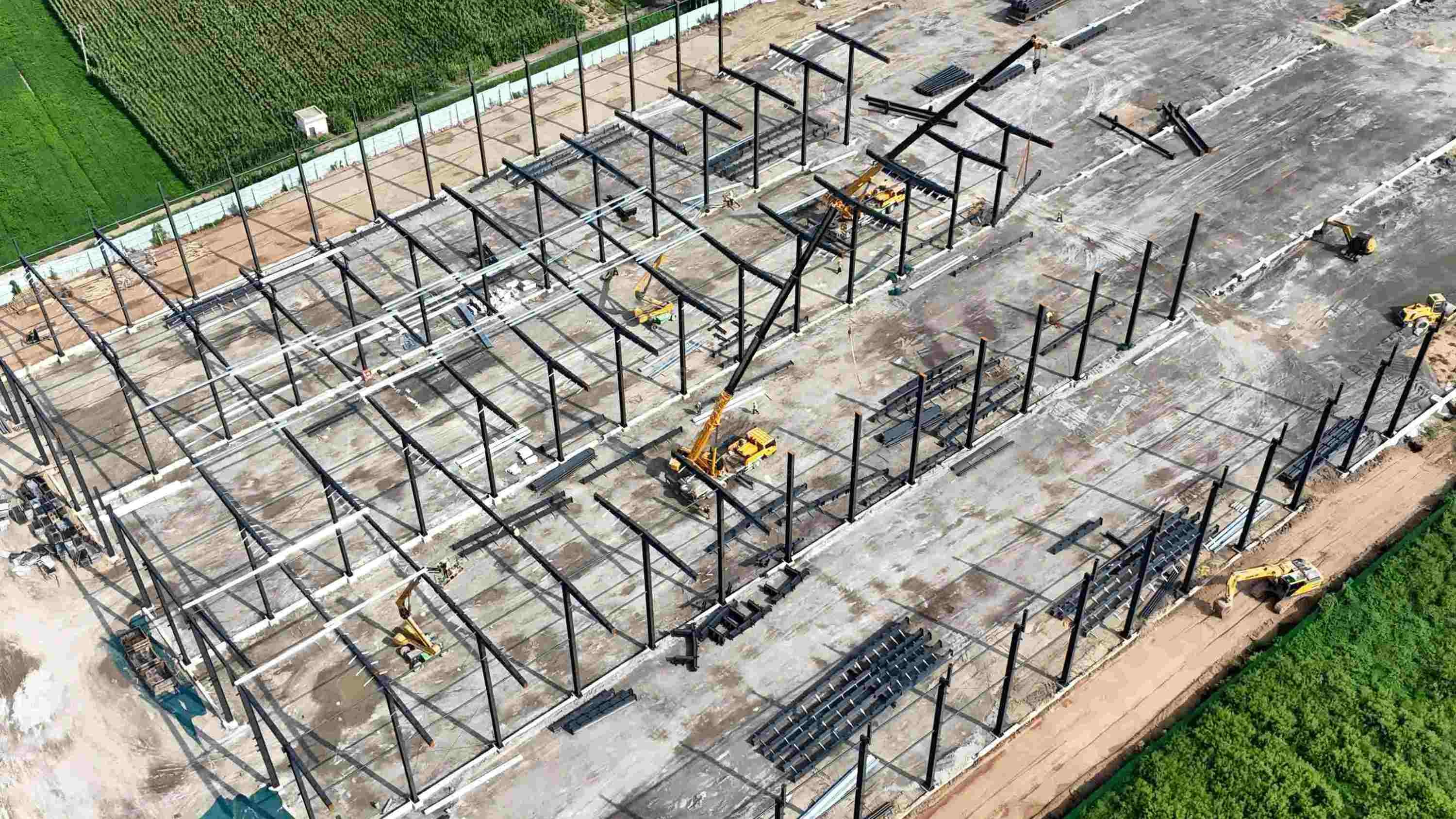 河南威百特：钢结构厂房